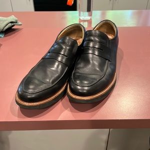 Samuel Hubbard black slip-on loafers.  Size 13